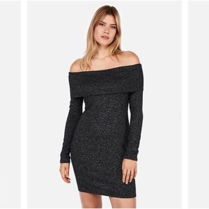 NWT Express Off-Shoulder Bodycon Dress